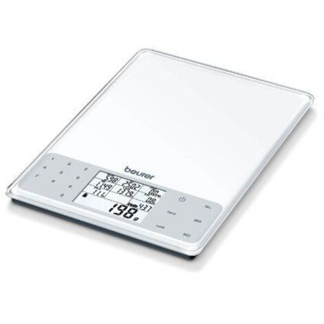 Beurer DS 61 Balance de Cuisine Électronique Blanc