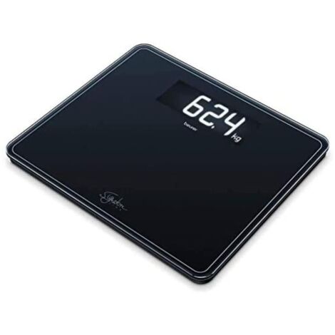Beurer GS410 Bilancia Vetro Portata Max 200 Kg Colore Nero