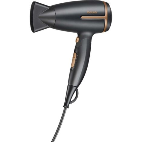 Beurer HC 25 LTD. Sèche-cheveux de voyage noir, rose