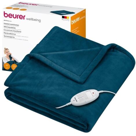Beurer HD 75 Cosy Ocean Couverture chauffante 100 W bleu océan R669972