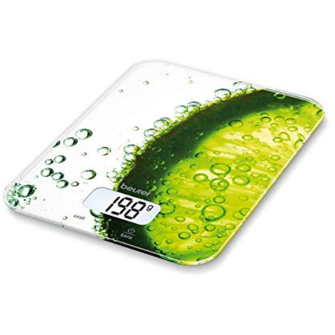 Beurer KS19 Bilancia da Cucina Display Touch 5 kg Verde Limone