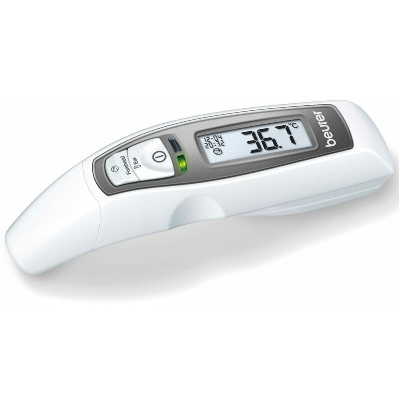 Multi-Functional Thermometer FT 65 White and Grey - White - Beurer