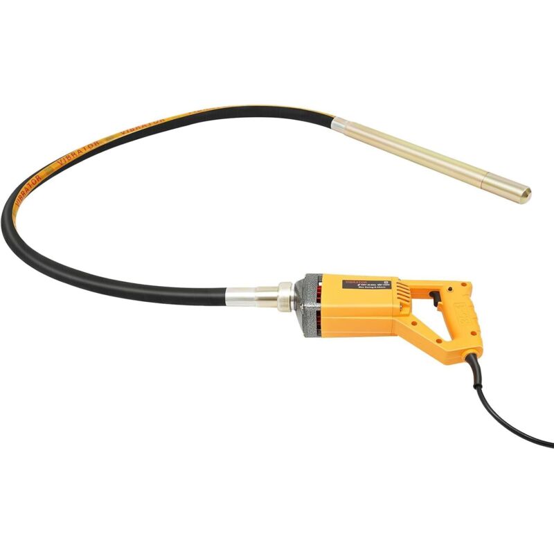 Beurre vibrant 1300 w - Pour intérieur - Avec tuyau de 2 m - Vitesse de rotation : 4000 tr/min - Diamètre de la bouteille vibrante : 35 mm