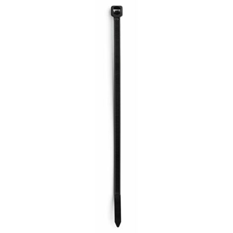 Beutel mit 100 Nylon-Kabelbindern 4,8 x 290 mm, schwarzer Index
