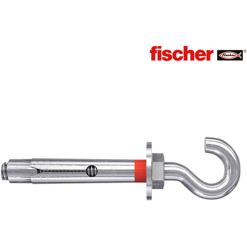 Tasche mit 4 FSL-Metallbolzen Ø8 Haken M6x45mm