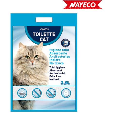 Beutel mit Silica-Perlen, 3,8 l, 100 % natürlich, Nayeco