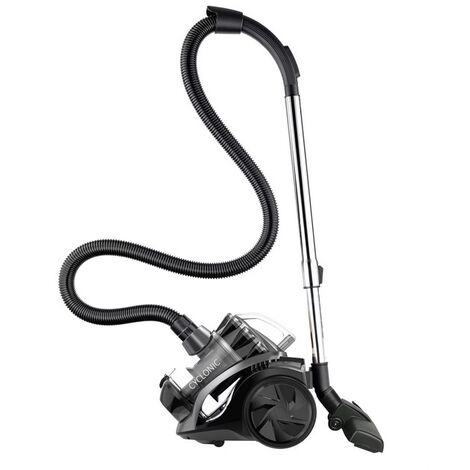 beutelloser Staubsauger 79db schwarz - bat-kpa10black - kitchen move