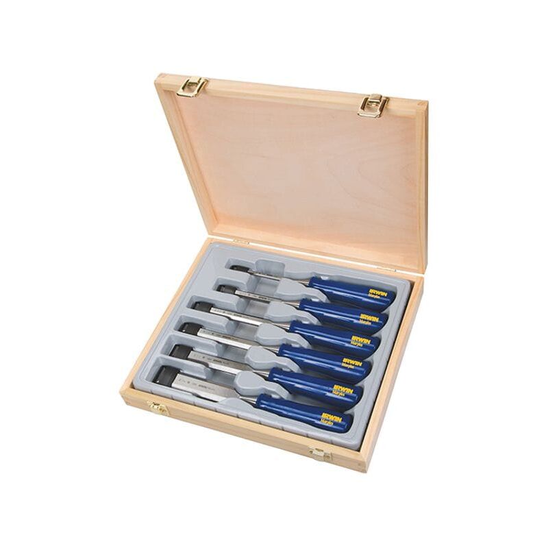 TM444/S6 Bevel Edge Chisels (6-Set) - Irwin