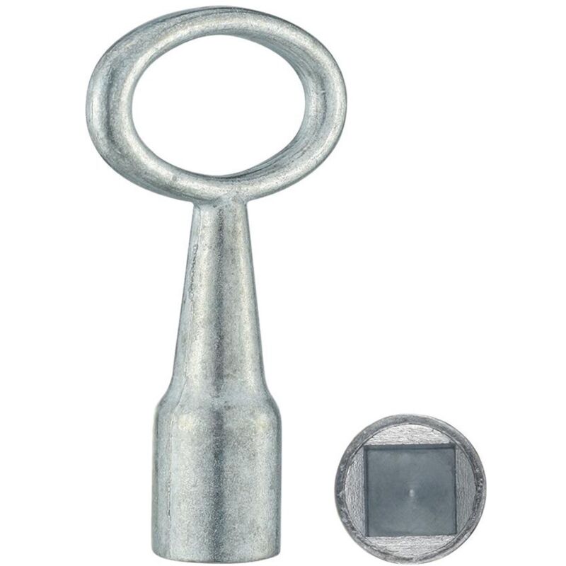 FP - Steckschlüssel für Kamintüre, Vierkantschlüssel 8 mm aus Zinkdruckguss