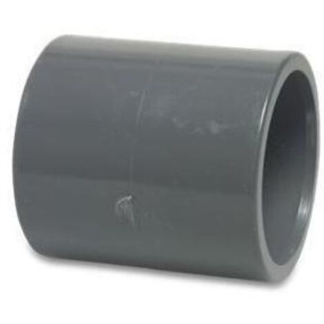 bevo PVC-U Klebemuffe 25 mm 16bar Grau 110647