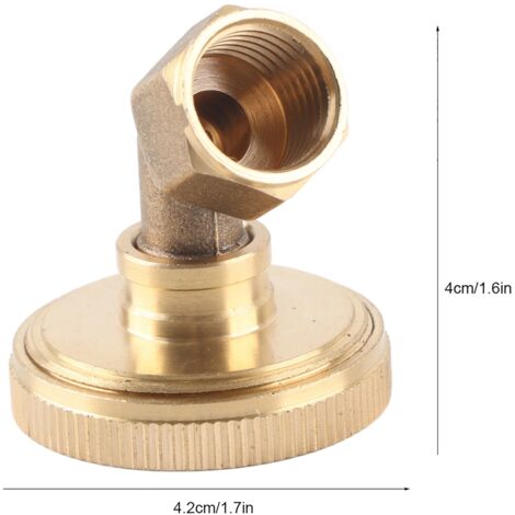 Bewässerungsdüse [Messing] [G1/4"] Sprühdüse Gartenwinkel Innengewinde