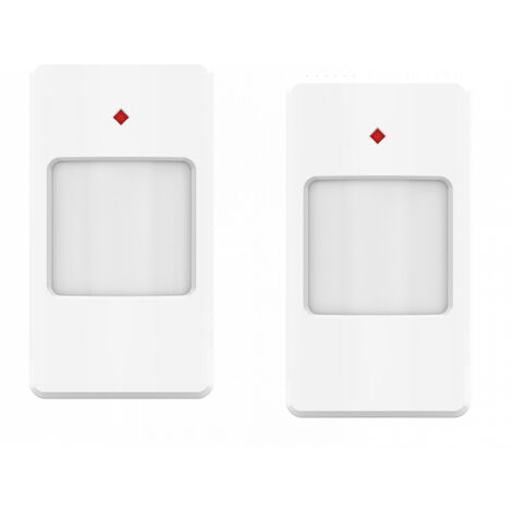 Bewegungsmelder 9m / 110° 2er Set für ELRO AS90S Home+ Alarmanlage mit App