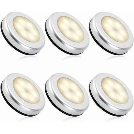 Bewegungsmelder-Nachtlicht für den Innenbereich, batteriebetriebene LED-Bewegungsmelderlampe für Treppenhäuser, LED-Beleuchtung für Schränke, Garderoben, Flure, Kinderzimmer, automatisches Ein-/Aussch