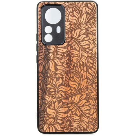 Bewood Xiaomi 12T Custodia in legno Foglie di melo