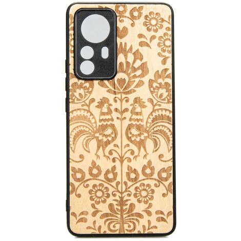 Bewood Xiaomi 12T Pro Custodia in legno POLACCO FOLK ANIEGRE