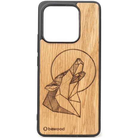 Bewood Xiaomi 13 Pro Custodia in legno QUERCIA LUPO