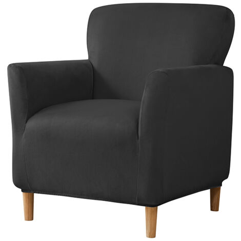 Bezug für SMALL Sessel S, Samt, schwarz