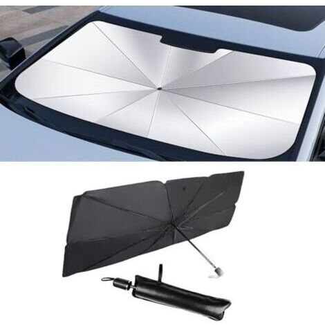 BFJXZA Auto-Windschutzscheiben-Sonnenschutzschirm für Citroen C1 C2 C3 C4 C5 C5X C6 C8 DS3 DS4 DS5 Faltbarer UV-Isolations-Frontscheiben-Innen-Sonnenschutz