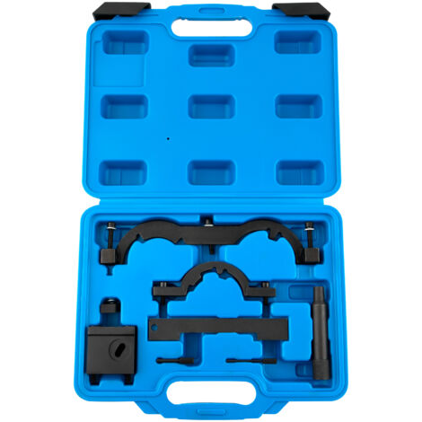 BFO – Kit calage distribution pour Vauxhall Opel Adam Ampera 1.4 – Outil de réglage moteur 7 pièces – Blocage arbre à cames et vilebrequin