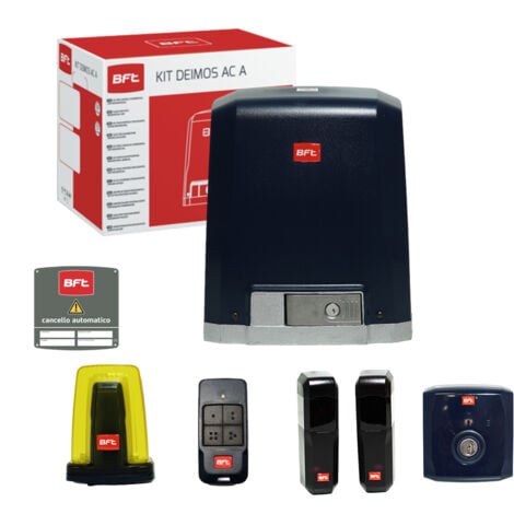 BFT KIT CANCELLO SCORREVOLE CON MOTORE DEIMOS AC A600 230V 600KG 2611829 ML022
