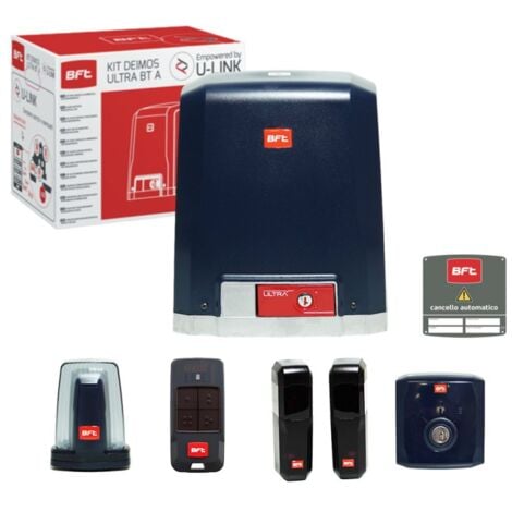 BFT KIT DEIMOS ULTRA BT A600 24V 600KG 2611822 00002 CANCELLO SCORREVOLE ML010