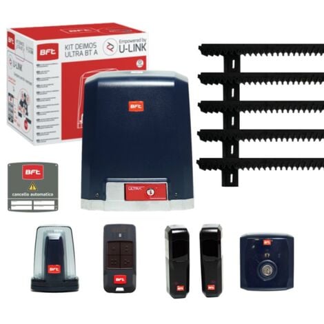 BFT KIT DEIMOS ULTRA BT A600 24V 600KG 2611822 CANCELLO SCORREVOLE ML07