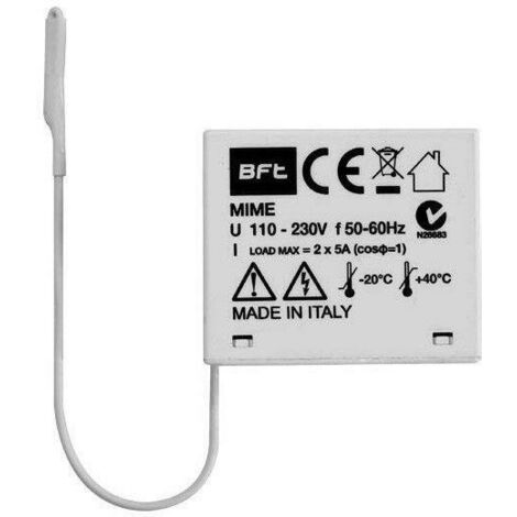 Bft kit mime acricevente bicanale da interno con mitto r400005