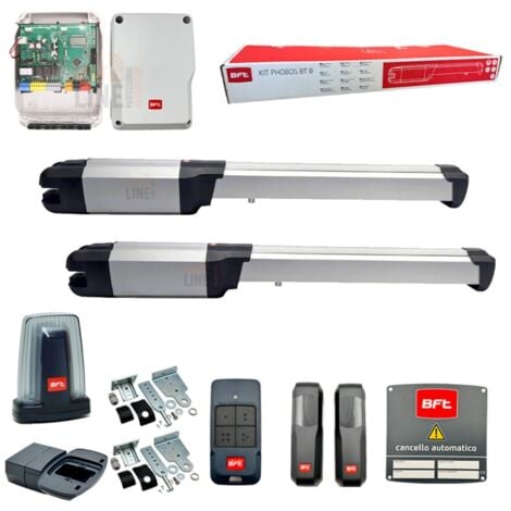 BFT KIT PHOBOS BT B40 SMART CANCELLO ANTA BATTENTE 700KG 4 METRI 2614860