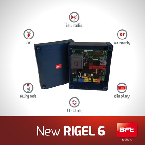 BFT Rigel 6 Control Panel