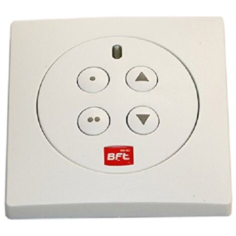 Télécommande murale 4 canaux – Contrôle intérieur motorisations – Fréquence 433 MHz – Compatible récepteurs BFT CLONIX