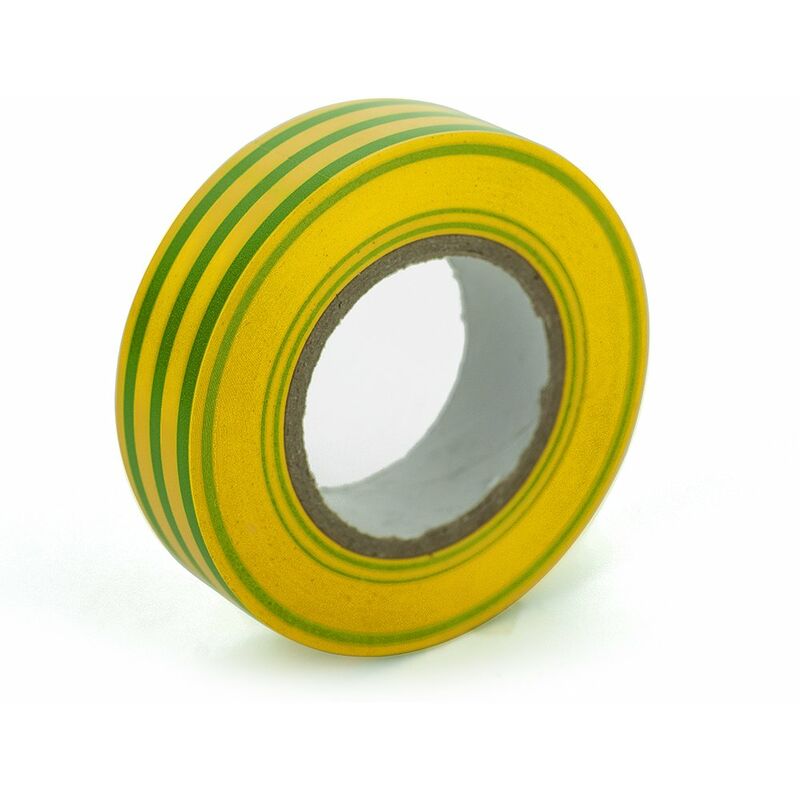 Image of BG Electrical Nastro isolante, 20 metri, giallo/verde