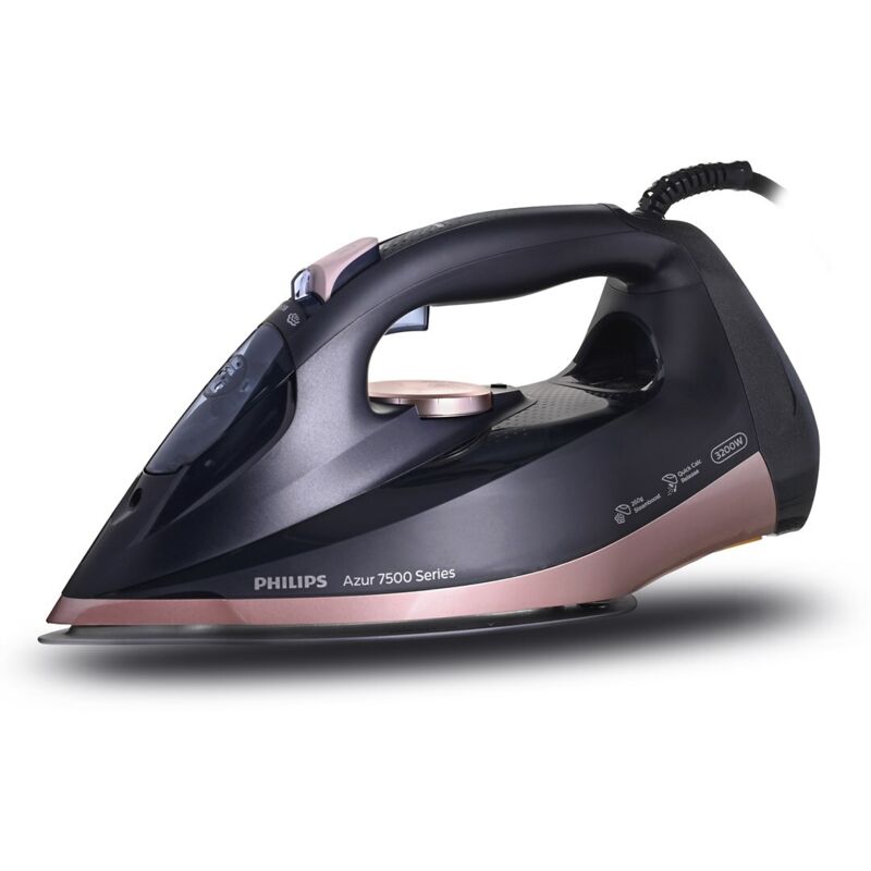 Philips Schwarz Bügeleisen Dst 7510/80