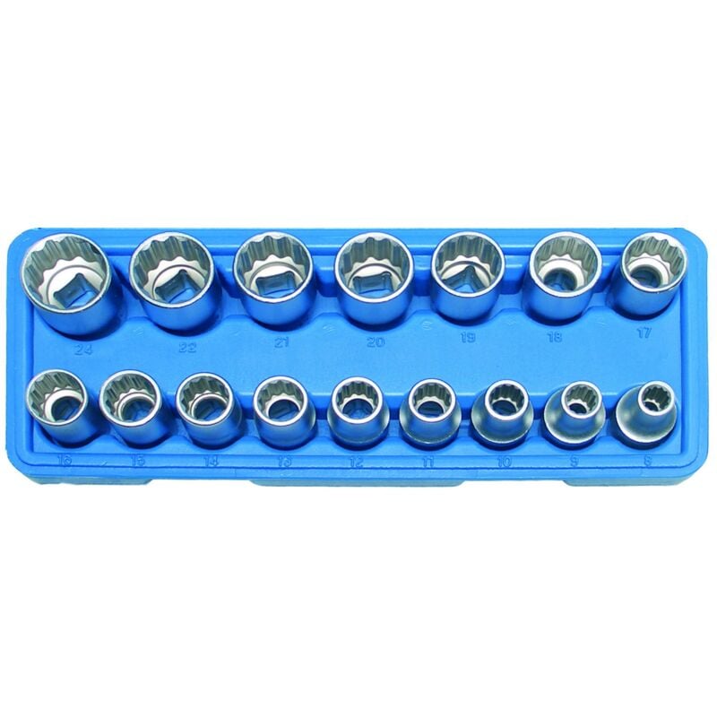 Image of BGS 12 CALZE QUADRATE 1/2 - dtail : SET da 8 a 24 mm