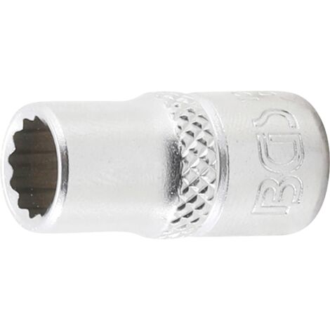 BGS 10874 - Inserto per chiave a bussola a 12 punte, 6,3 mm (1/4"), SW 9/32"