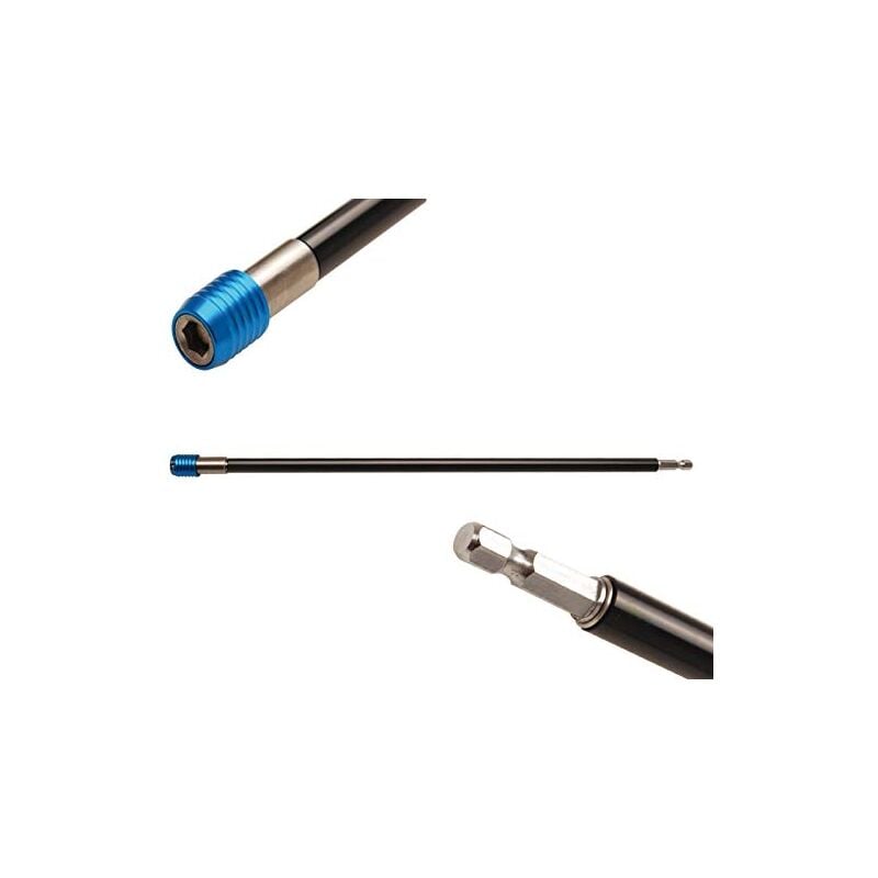 Bgs 1736 porte-embout automatique poussée six pans intérieurs 6,3 (1/4'') 300 mm