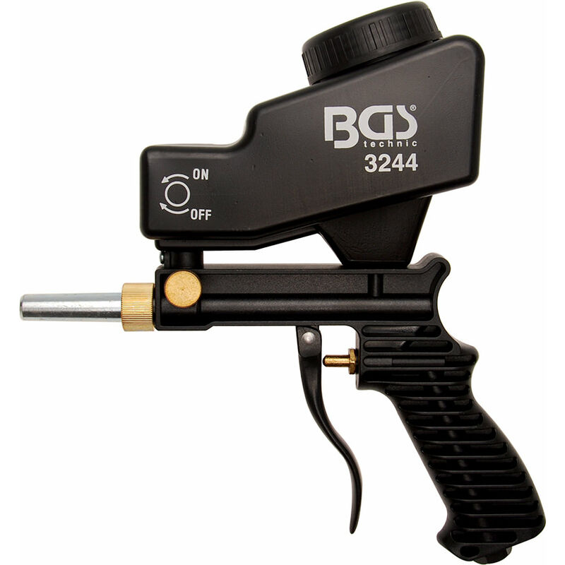 Image of Bgs Technic - bgs 3244 pistola sabbiatrice pneumatica corpo in abs attacco 1/4'