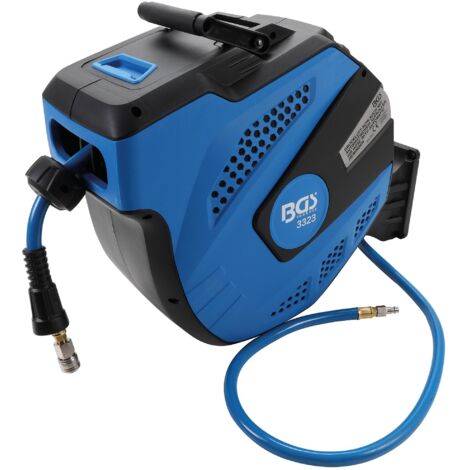 BGS 3323  Tubo dell'aria compressa con avvolgitore  automatico  12 m + 2 m