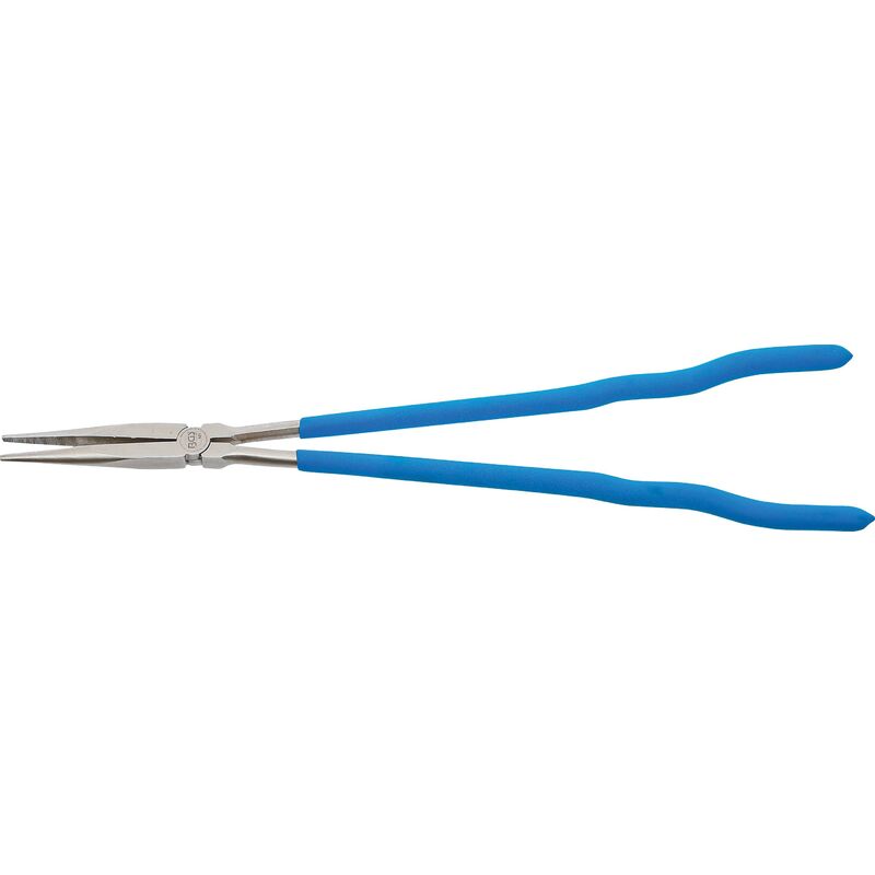 Pinza becchi mezzi tondi extra lunga dritta 400 mm