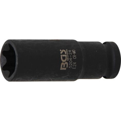 BGS 5204-24 FORCE DE PROFIL ÉLECTRONIQUE DE CLÉS À DOUILLE, 12,5 (1/2),
