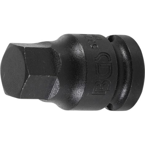 BGS 5334-H17 PUNTA DE VASO DE IMPACTO, ENTRADA 12.5 MM (1/2''), HEXÁGONO INTERIOR 17 MM