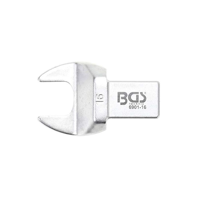 Bgs 6901-16 clé plate 16 mm empreinte 14 x 18 mm