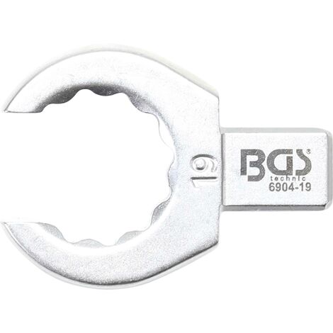 BGS 6904-17 Einsteckwerkzeug Einsteck-Ringschlüssel offen SW 17  9 x 12mm 