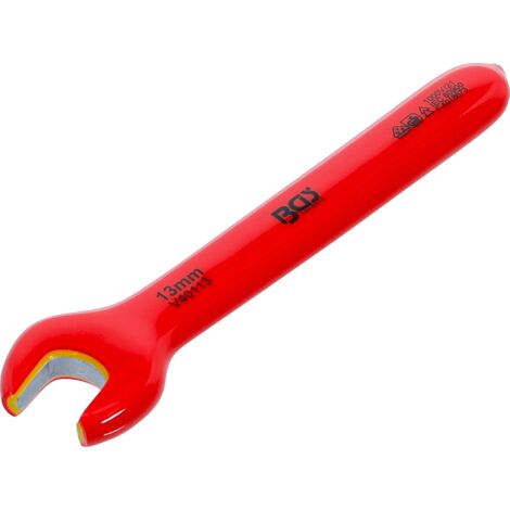 BGS 71063 VDE-Einmaulschlüssel, SW 13 mm