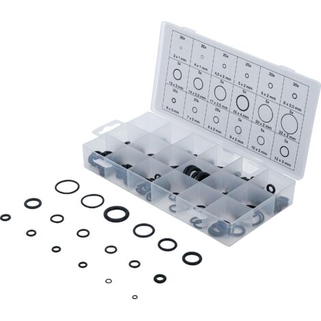 Bgs 8044 - Technic Pro+ - Set Di Guarnizioni O-Ring Da 225 Pezzi, Ø 3-22 Mm