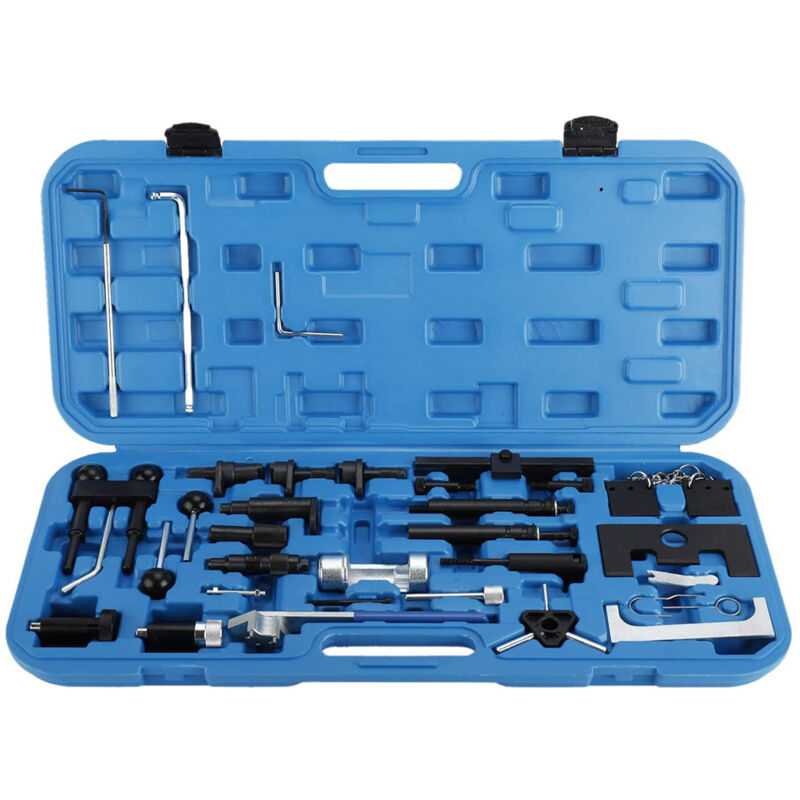 BGS 8155 - Coffret Professionnel de Calage pour Moteurs VAG (Audi, Volkswagen, Skoda, Seat) - Kit d'Outils de Synchronisation pour Distribution
