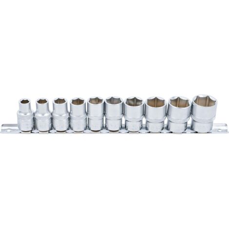 BGS 9113 JEU DE DOUILLES, DOUZE PANS 12,5 MM (1/2'') EN POUCE 10 PIÈCES