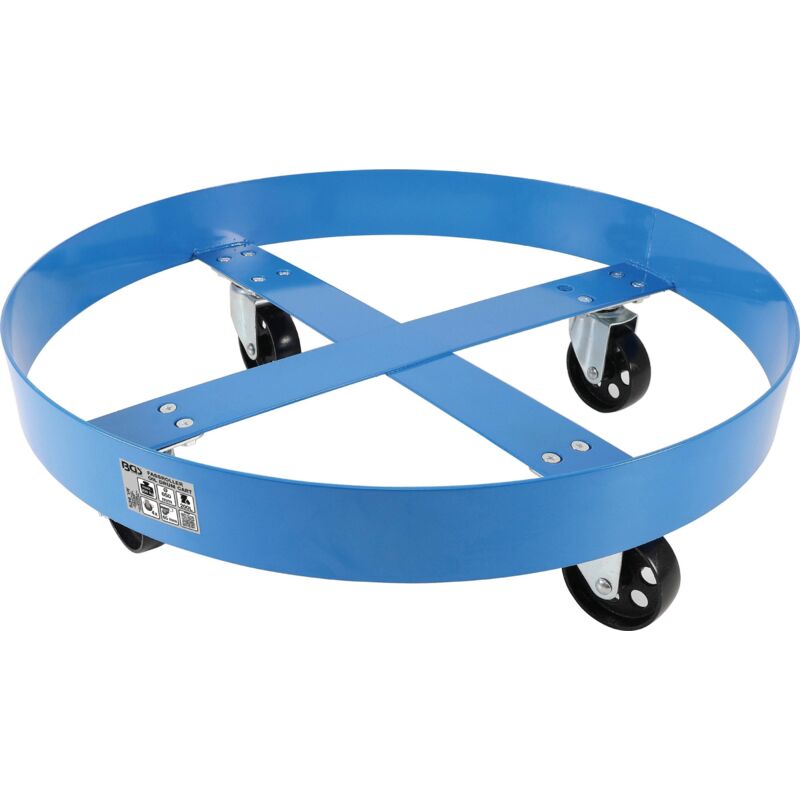 Chariot de bidons taille standard pour bidons de 200 l