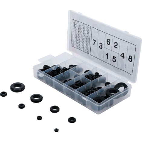 BGS assortimento, 180 pezzi, 1 pezzi, per passaggio beccucci e gomma 8125