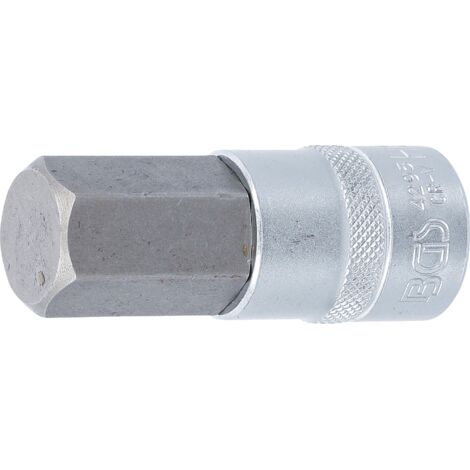 BGS Bit – Bussola, 1/2, esagonale, lunghezza 70 mm, 22 mm, 1 pezzi, 4295