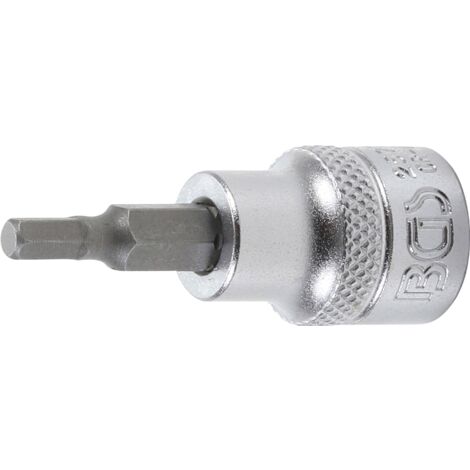 BGS Bit – Bussola, 10 mm, 3/8, esagonale, 4 mm, 2577